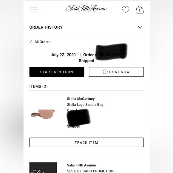 Stella McCartney Perforated Logo Saddle Bag Camel - Picture 10 of 13